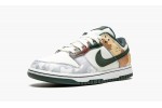 NIKE DUNK LOW SE MULTI-CAMO SNEAKERS
