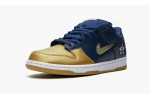 NIKE SB DUNK LOW Supreme - Jewel Swoosh Gold/Navy