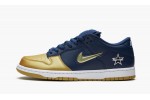 NIKE SB DUNK LOW Supreme - Jewel Swoosh Gold/Navy