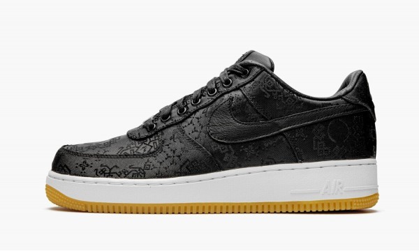 NIKE AIR FORCE 1 07 Clot x Fragment - Black Silk