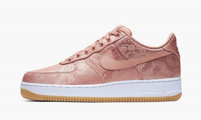 NIKE AIR FORCE 1 PRM CLOT - Rose Gold Silk