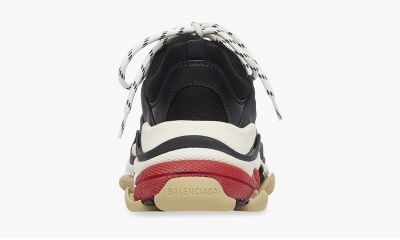 BALENCIAGA MEN'S TRIPLE S SNEAKER IN BLACK