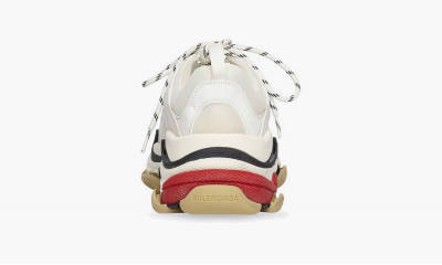 BALENCIAGA MEN'S TRIPLE S SNEAKER IN WHITE