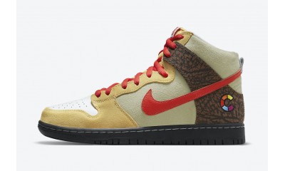 Color Skates x Nike SB Dunk High “Kebab &amp; Destroy”