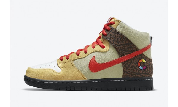Color Skates x Nike SB Dunk High “Kebab &amp; Destroy”