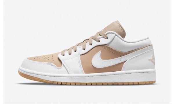 Air Jordan 1 Low Appears in “White Tan”