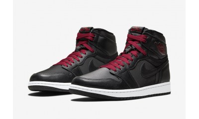 Air Jordan 1 Satin Black Gym Red Release Date
