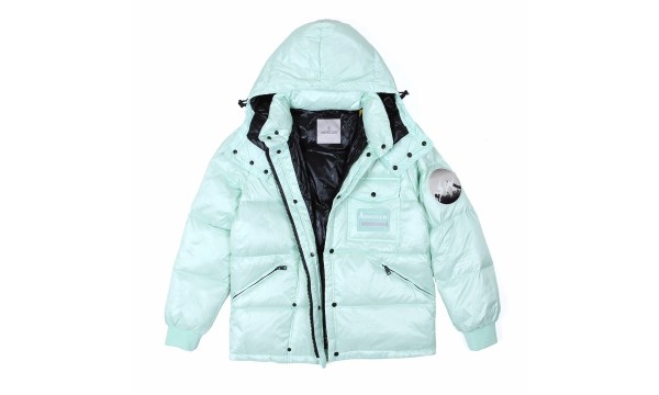 Moncler X Fragment Design Blue Down Jacket
