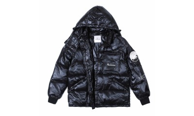 Moncler X Fragment Design Black Down Jacket