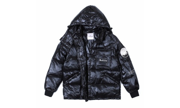 Moncler X Fragment Design Black Down Jacket