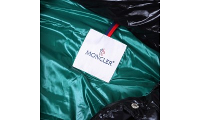 Moncler Long Jacket Blakc Down