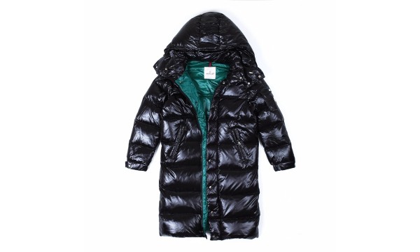 Moncler Long Jacket Blakc Down