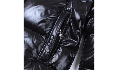 Moncler Down Jacket Black Maya
