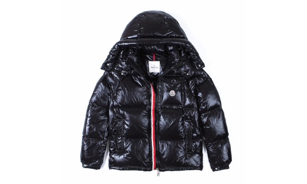 Moncler Down Jacket Black Maya