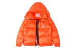 Moncler Down Jacket Orange Maya