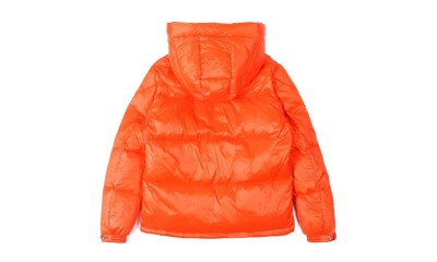 Moncler Down Jacket Orange Maya