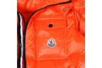 Moncler Down Jacket Orange Maya