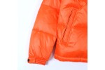 Moncler Down Jacket Orange Maya