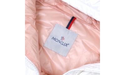 Moncler White Down Jacket