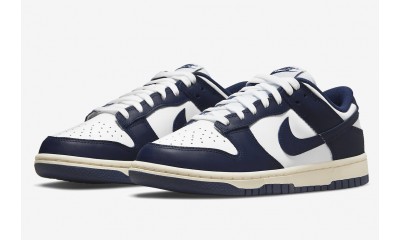 Nike Dunk Low “Vintage Navy”