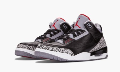 JORDAN
AIR JORDAN 3 RETRO
Black Cement
