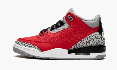 JORDAN
AIR JORDAN 3 RETRO
Red Cement/Unite