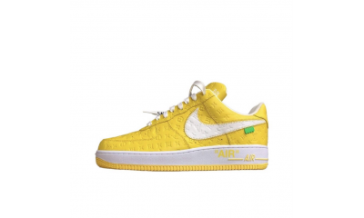 Louis Vuitton x Nike Air Force 1 Low Yellow