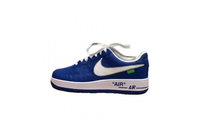 Louis Vuitton X Nike Air Force 1 Low Dark Blue